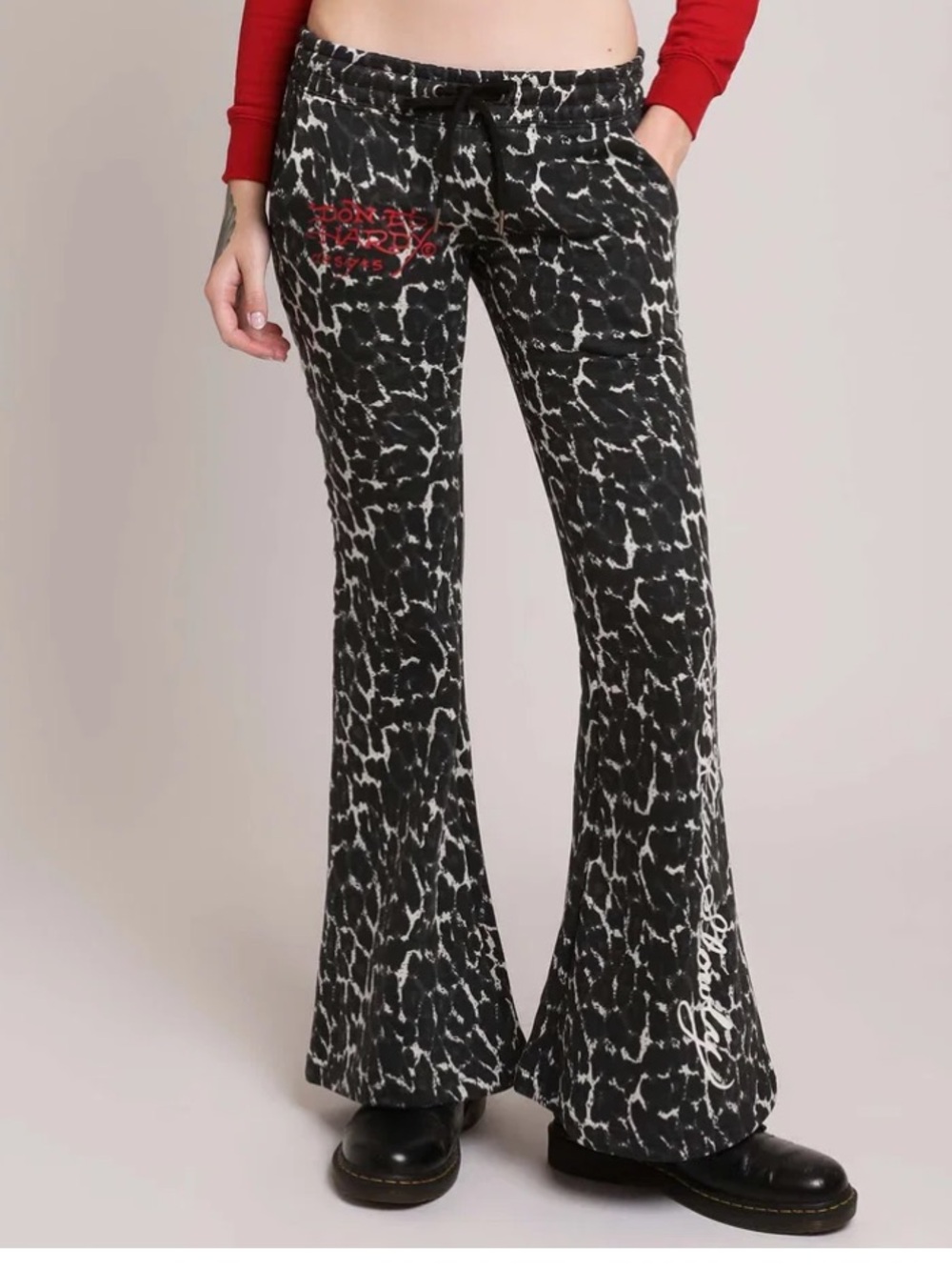 Ed Hardy Baby Devil Bootcut Sweatpants